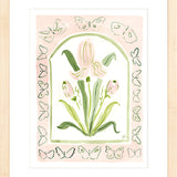 The "Botanical Rainbow Pink" Fine Art Print