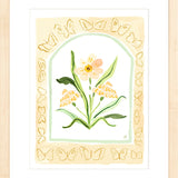 The "Botanical Rainbow Orange" Fine Art Print