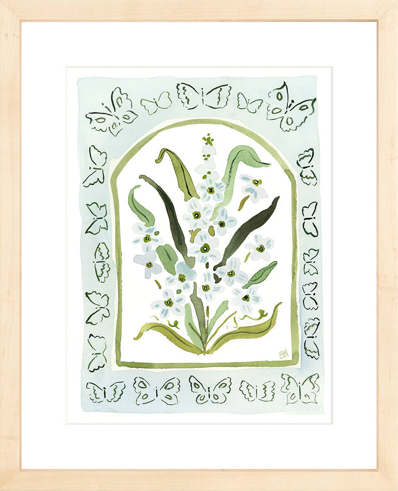 The "Botanical Rainbow Mint" Fine Art Print