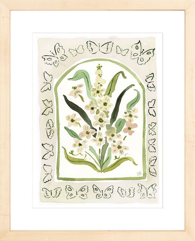 The "Botanical Rainbow Taupe" Fine Art Print
