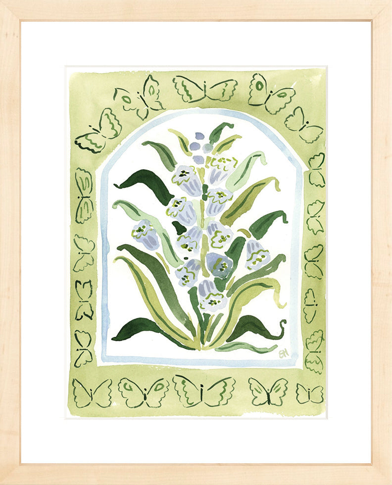 The "Botanical Rainbow Green" Fine Art Print
