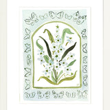 The "Botanical Rainbow Mint" Fine Art Print