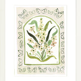 The "Botanical Rainbow Taupe" Fine Art Print