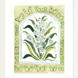 The "Botanical Rainbow Green" Fine Art Print