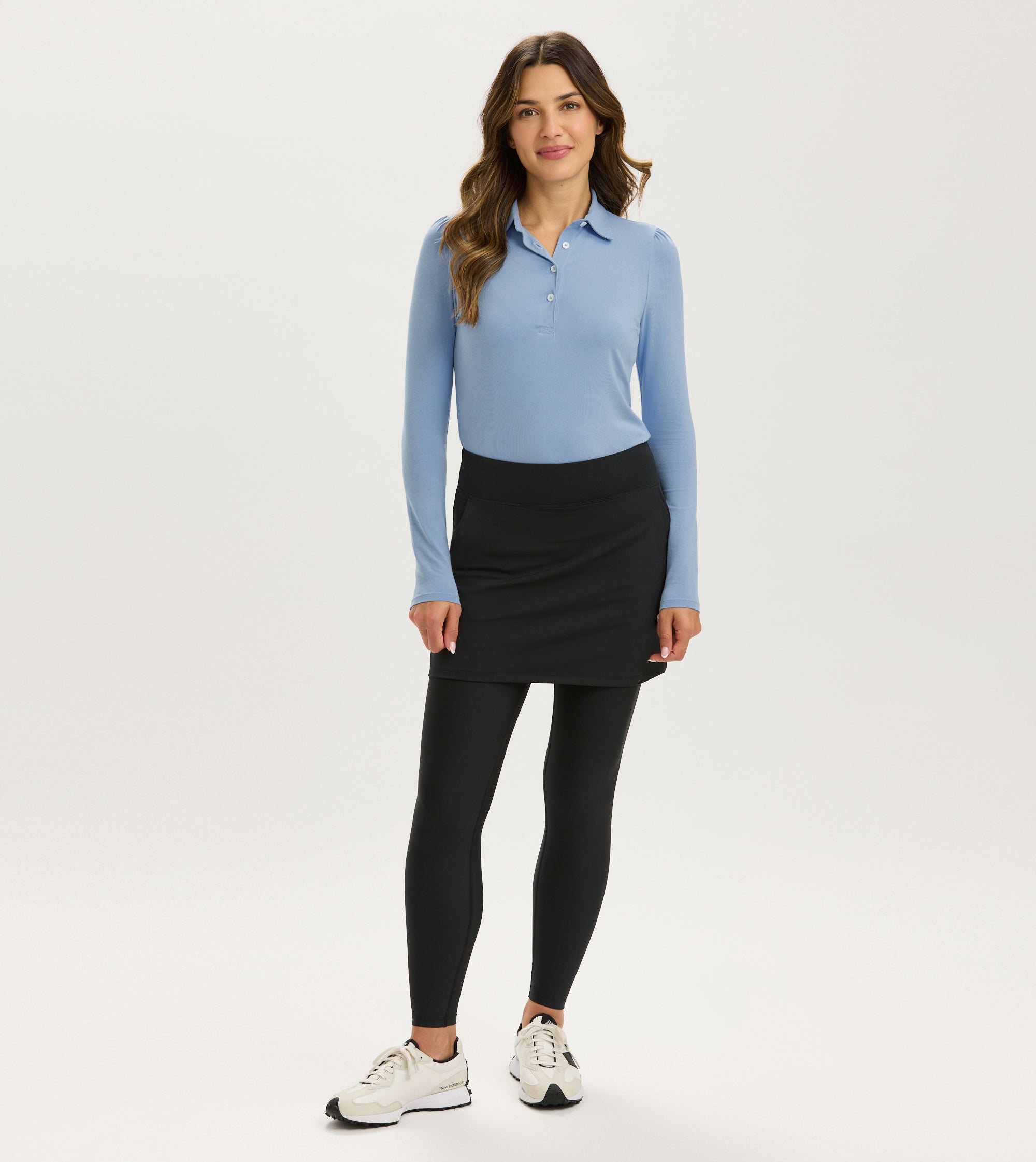 Pleat Back Skirted Legging – The Preppy Podcast | Shop Preppy