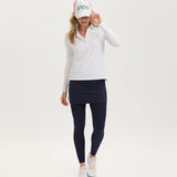 Pleat Back Skirted Legging