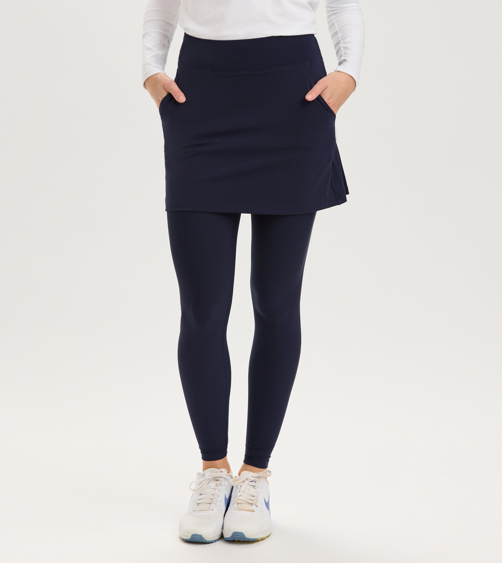 Pleat Back Skirted Legging – The Preppy Podcast | Shop Preppy