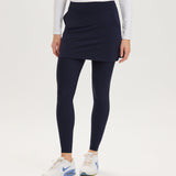 Pleat Back Skirted Legging