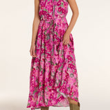 Joyce One-Shoulder Tie Dress