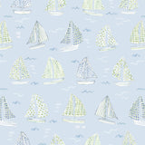 Sailboats Fabric