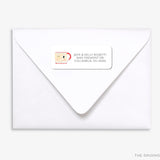 Santa Mug Return Address Labels