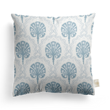 Scallop Floral Pillow Cover | Featuring Preppy Colorway