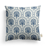 Scallop Floral Pillow Cover | Featuring Preppy Colorway