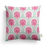 Scallop Floral Pillow Cover | Featuring Fiesta Colorway