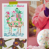 Holiday Llama Card