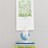 2025 Wall Calendar, Chinoiserie Edition