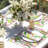 Sunshine Petals Fabric- Pink