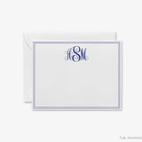 Script Monogram Flat Notes