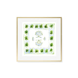 The "Palms are Always Greener" Watercolor Fine Art Print