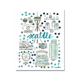 "Seattle, WA" Fine Art Print