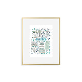 "Seattle, WA" Fine Art Print