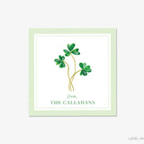 Shamrock Gift Stickers