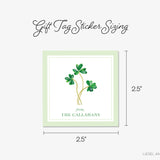 Shamrock Gift Stickers