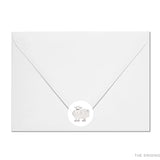 Sheep Round Stickers