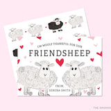 Sheep Valentine's Day Cards