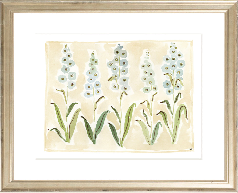 The "Delphinium" Florilegium Series, Fine Art Print