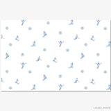 Skier Paper Placemat Pad