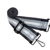 Black Matte HydroBag® with Silver Strap