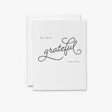 So Very Grateful for You Greeting Card