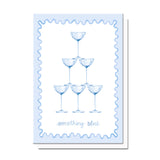 Something Blue Wedding Card