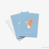 Squirrel Birthday Card
