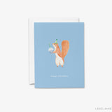 Squirrel Birthday Card