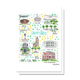 Sumter, SC Map Card