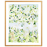 The "Swan Lakes No. 1" Chinoiserie Fine Art Print