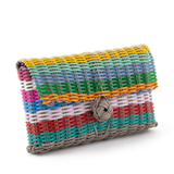 Clutch | Multi-Stripe Bright