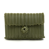 Clutch | Solid Olive Green