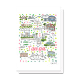Tampa, FL Map Card