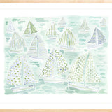 The "Pattern Regatta" Fine Art Print