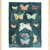 Butterfly Rainbow Indigo, Fine Art Print