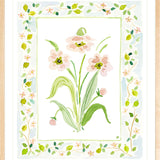 The "Lemon Charms" Watercolor Fine Art Print, Flower Charm Series