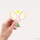 Tennis Vinyl Sticker