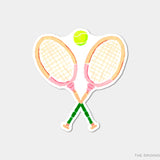 Tennis Vinyl Sticker