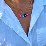 The Incircle Blue Necklace