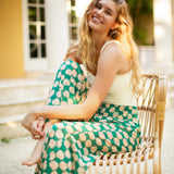 Nora High-waisted Pants Cover-up in Green