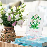 Pink "Thinking of You" Flowers Card