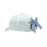 American Flag Bow Baseball Hat (Baby/Toddler)